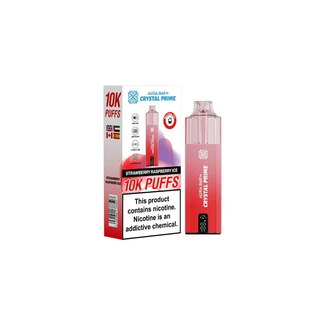 Crystal Prime 10k Box of 5 prefilled Vape