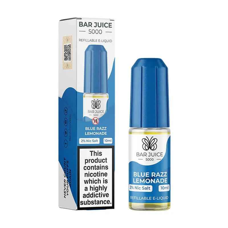 Bar Juice 5000 10ml Nic Salts E-liquids - Box of 10