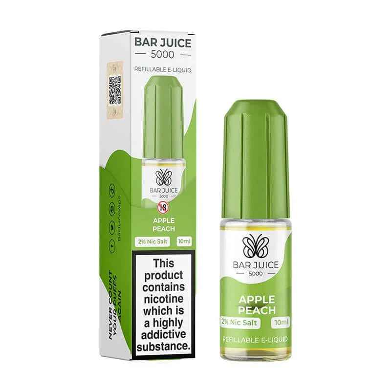 Bar Juice 5000 10ml Nic Salts E-liquids - Box of 10