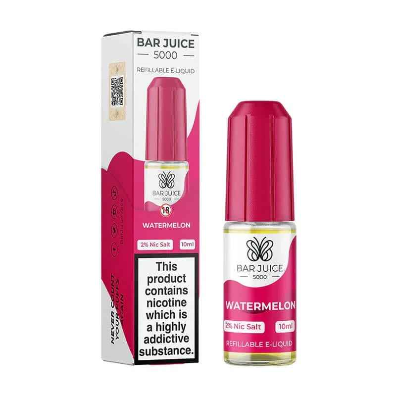 Bar Juice 5000 10ml Nic Salts E-liquids - Box of 10