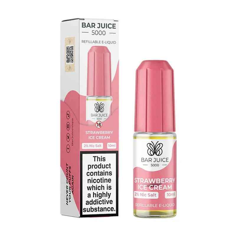 Bar Juice 5000 10ml Nic Salts E-liquids - Box of 10