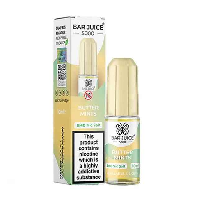 Bar Juice 5000 10ml Nic Salts E-liquids - Box of 10