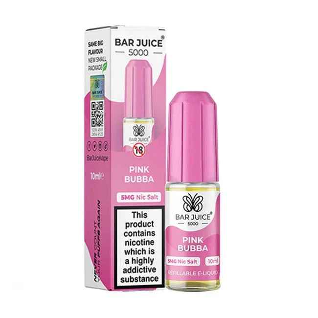 Bar Juice 5000 10ml Nic Salts E-liquids - Box of 10
