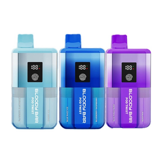 Bloody Bar Pod Twist 20K Box Of 5 – Smooth & Long-Lasting Vape - HayatiProultraPlus25000