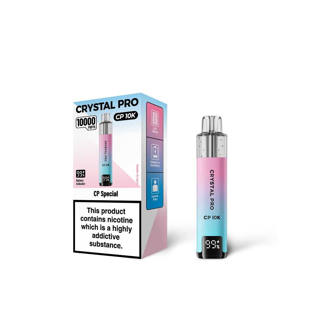 Crystal Pro 10000 (CP10K) Box of 5 Just £30.00 Wholesale Price
