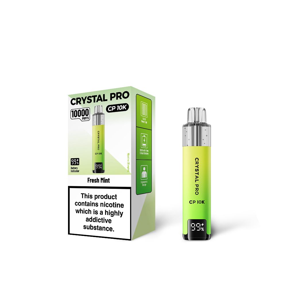 Crystal Pro 10000 (CP10K) Box of 5 Just £30.00 Wholesale Price