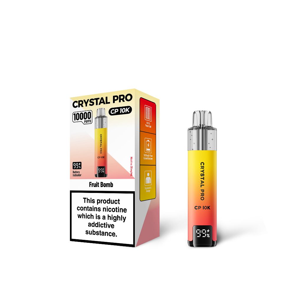 Crystal Pro 10000 (CP10K) Box of 5 Just £30.00 Wholesale Price