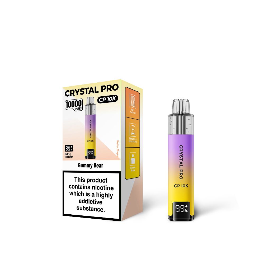Crystal Pro 10000 (CP10K) Box of 5 Just £30.00 Wholesale Price