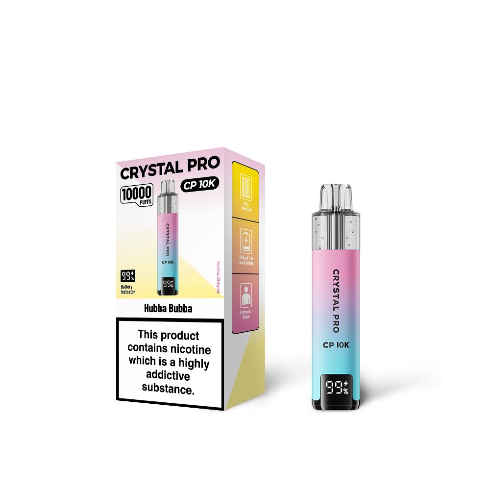 Crystal Pro 10000 (CP10K) Box of 5 Just £30.00 Wholesale Price
