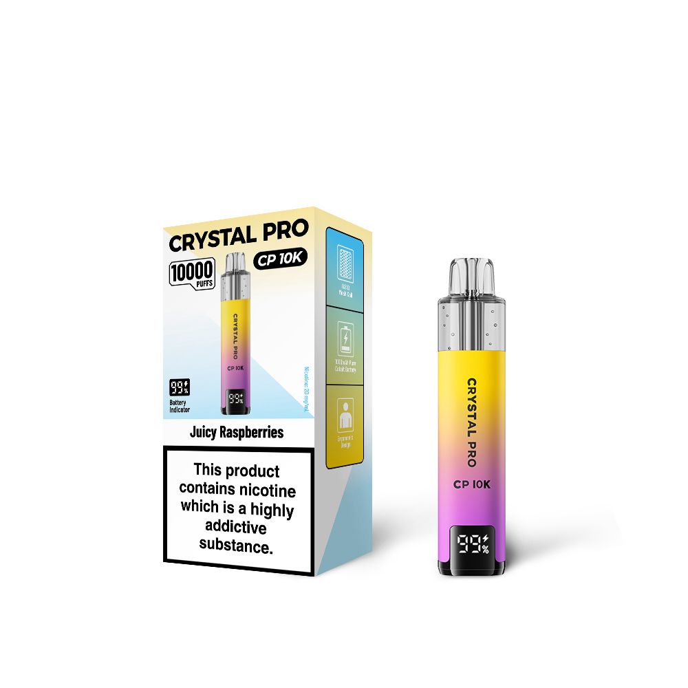 Crystal Pro 10000 (CP10K) Box of 5 Just £30.00 Wholesale Price