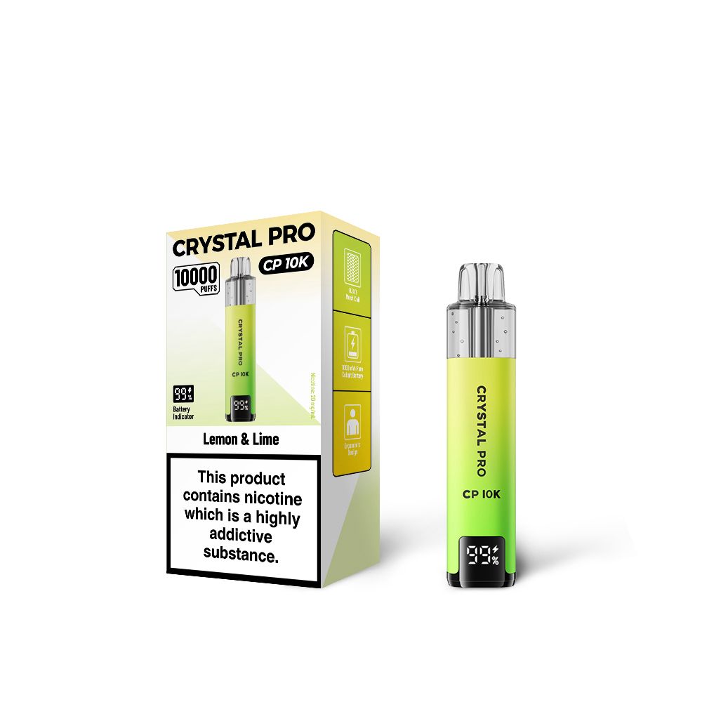 Crystal Pro 10000 (CP10K) Box of 5 Just £30.00 Wholesale Price