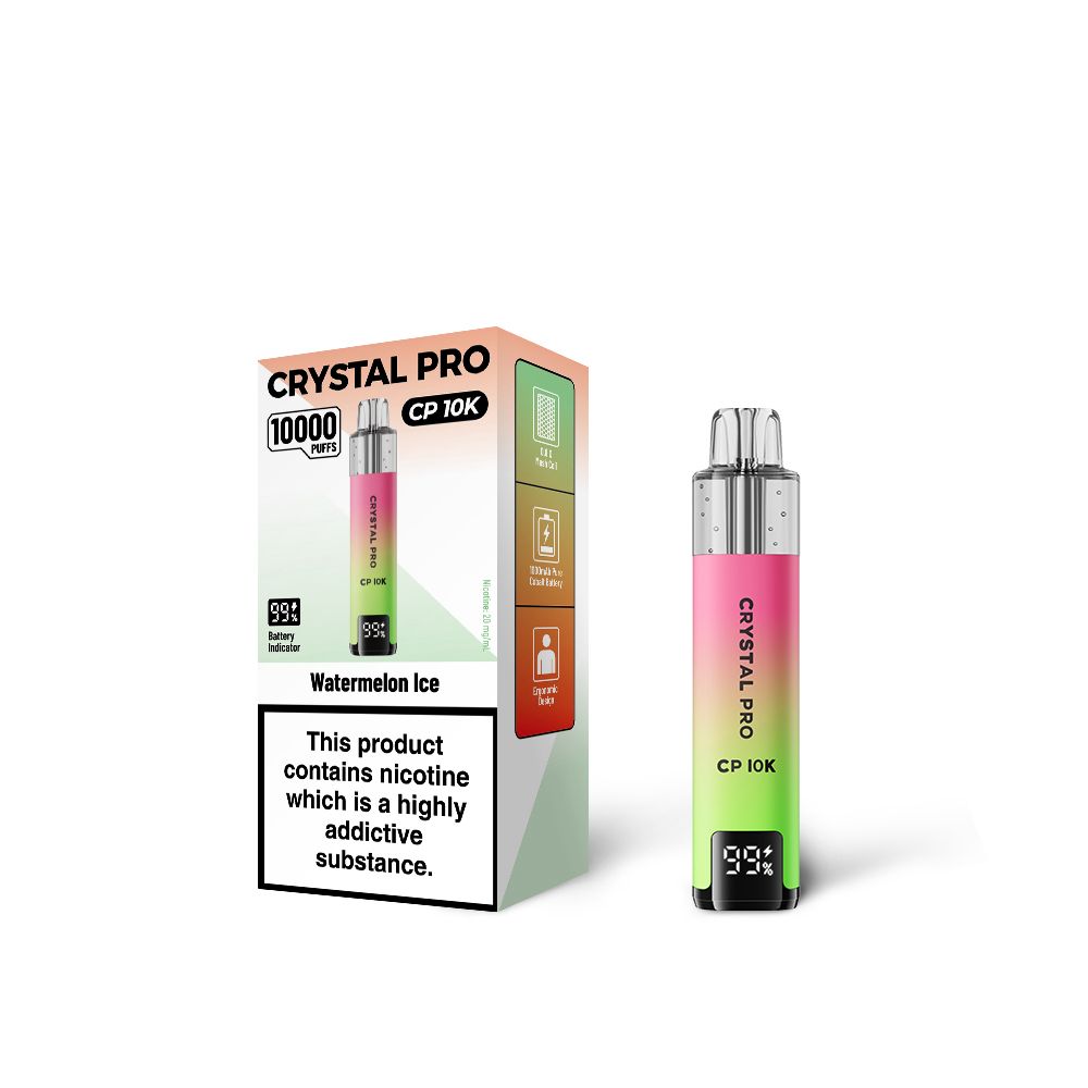 Crystal Pro 10000 (CP10K) Box of 5 Just £30.00 Wholesale Price