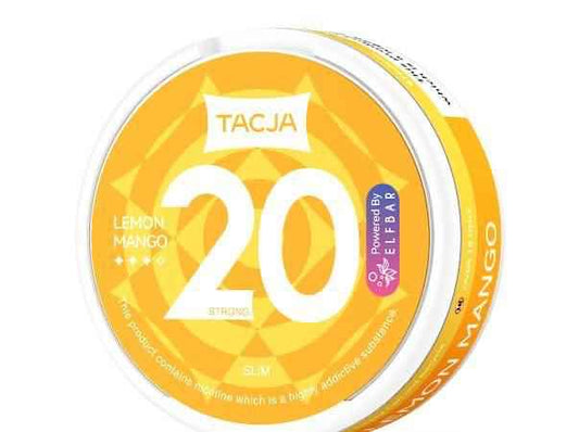 Elf Bar Tacja Nicotine Pouches - Lemon Mango - Pack of 5