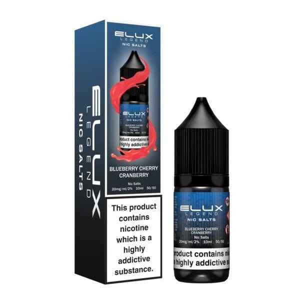 Elux Legend Nic Salts - 10ml E-liquids - Box of 10
