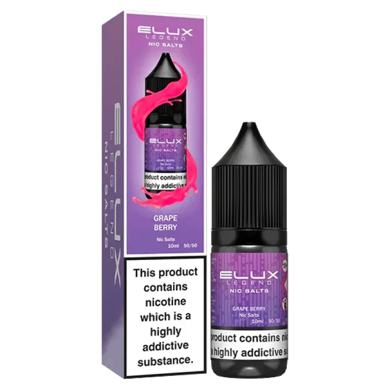 Elux Legend Nic Salts - 10ml E-liquids - Box of 10
