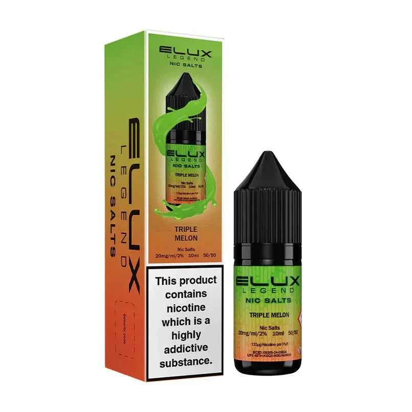 Elux Legend Nic Salts - 10ml E-liquids - Box of 10