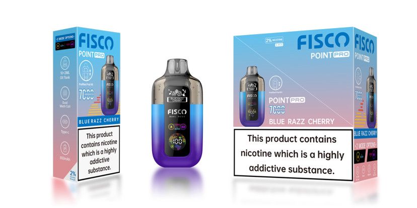 Fisco Point Pro 7K Box of 5 – Just £24.99 | VapeX Wholesale