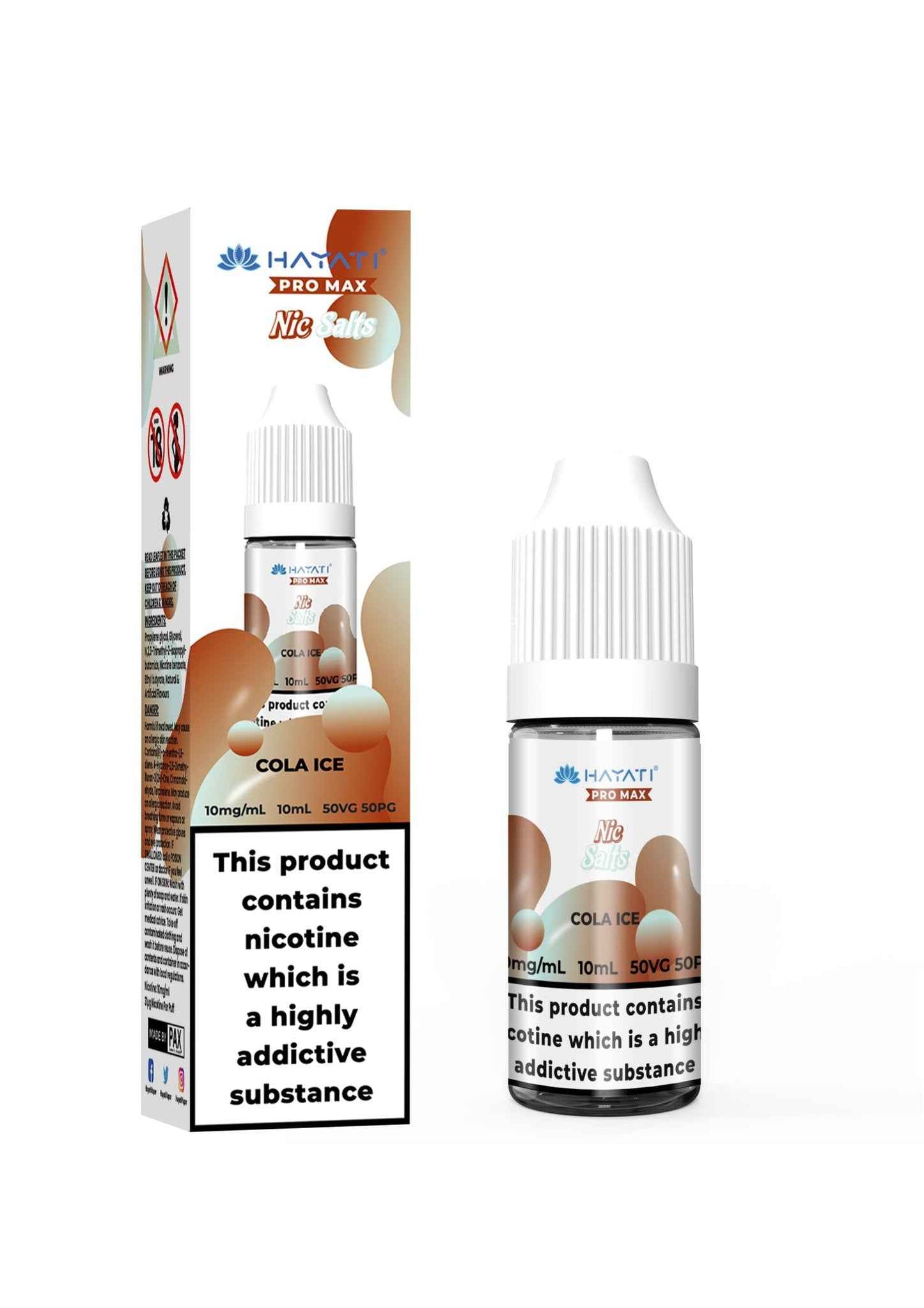 Hayati Pro Max Nic Salt 10ml Box of 10