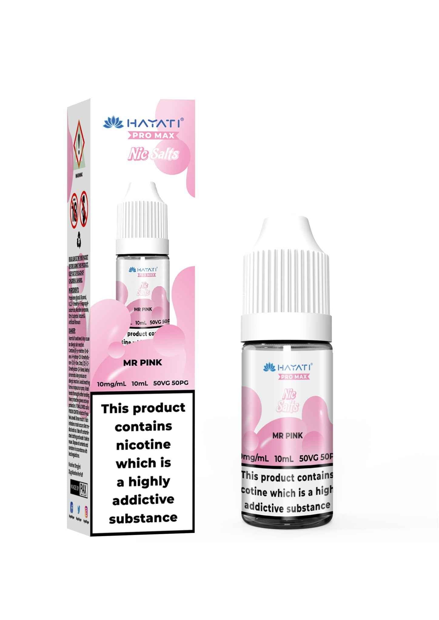 Hayati Pro Max Nic Salt 10ml Box of 10