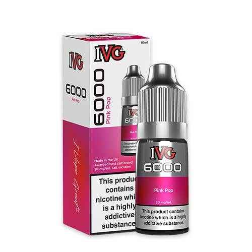 IVG 6000 Nic Salt 10ml Bottle Box of 10