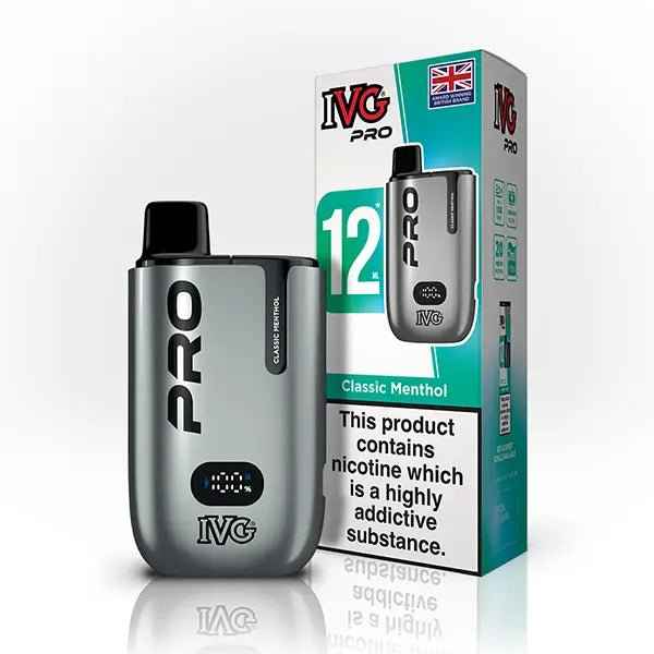 IVG Pro 12 10000 Puff Vape Kit – Box of 5