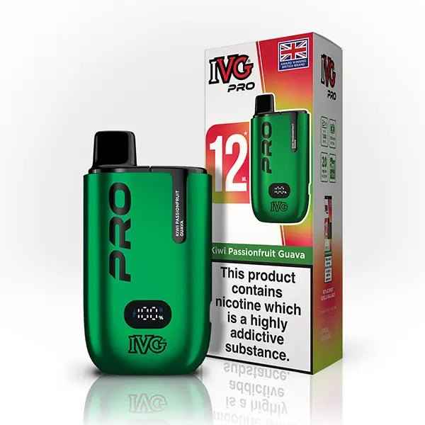 IVG Pro 12 10000 Puff Vape Kit – Box of 5