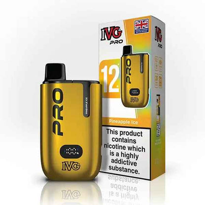IVG Pro 12 10000 Puff Vape Kit – Box of 5