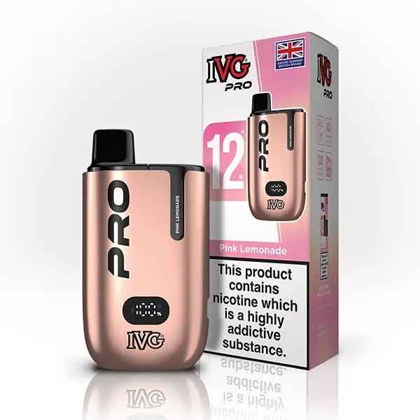 IVG Pro 12 10000 Puff Vape Kit – Box of 5