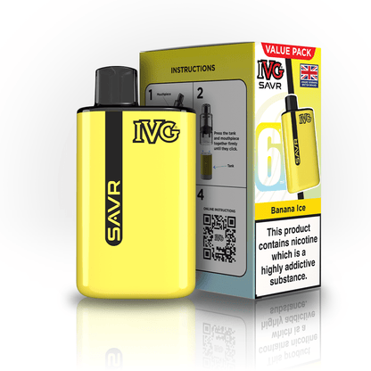 IVG SAVR 3000 Box Of 5 – Powerful Prefilled Pod Kit - HayatiProultraPlus25000