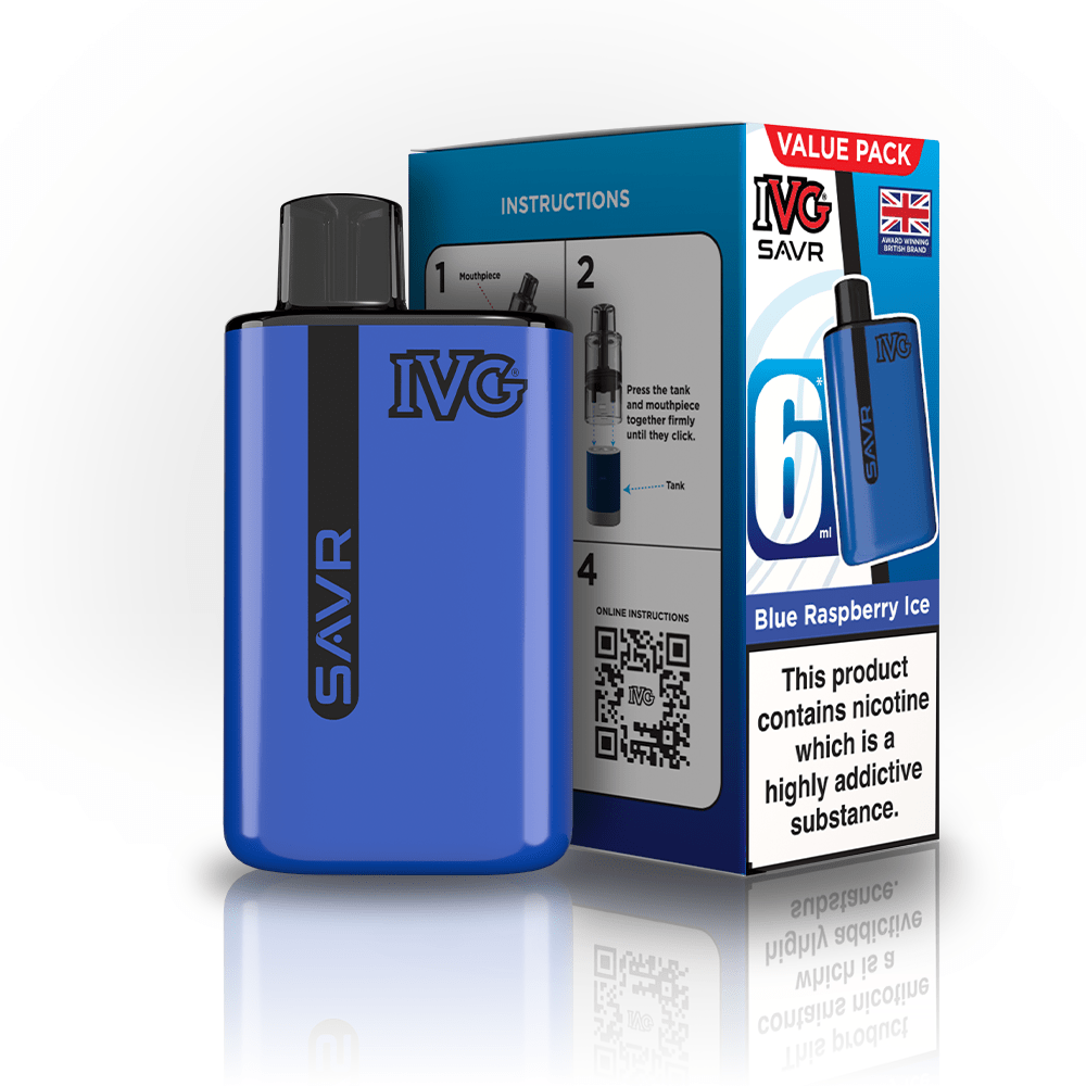 IVG SAVR 3000 Box Of 5 – Powerful Prefilled Pod Kit