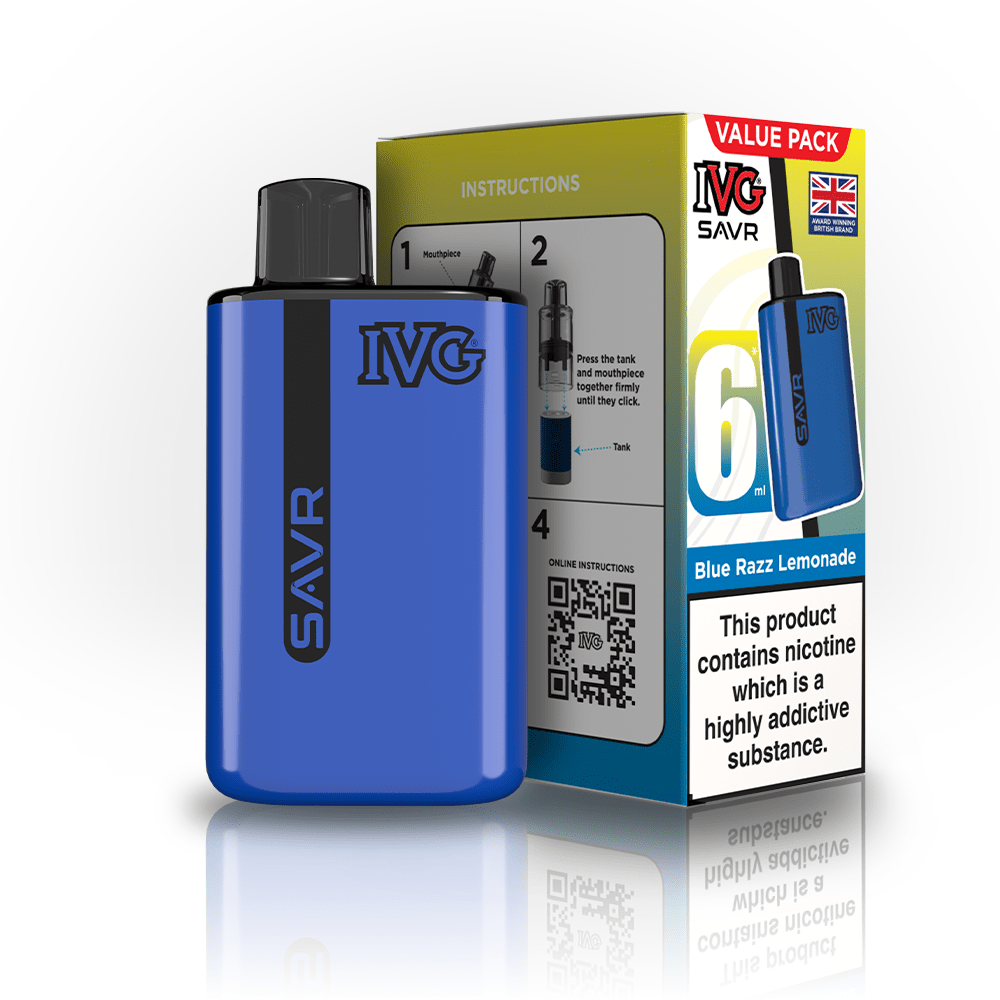 IVG SAVR 3000 Box Of 5 – Powerful Prefilled Pod Kit - HayatiProultraPlus25000
