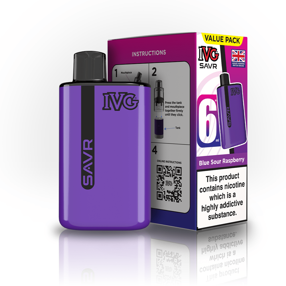 IVG SAVR 3000 Box Of 5 – Powerful Prefilled Pod Kit