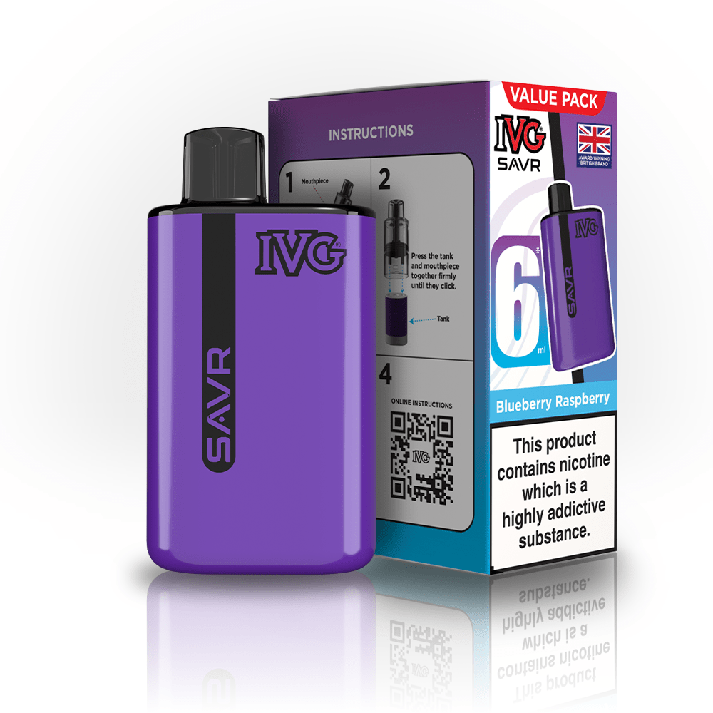 IVG SAVR 3000 Box Of 5 – Powerful Prefilled Pod Kit
