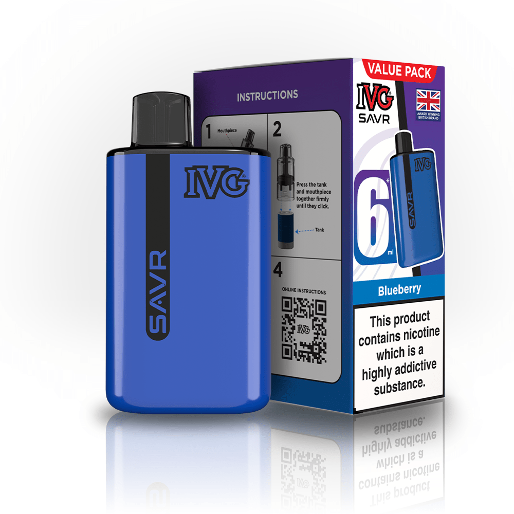 IVG SAVR 3000 Box Of 5 – Powerful Prefilled Pod Kit