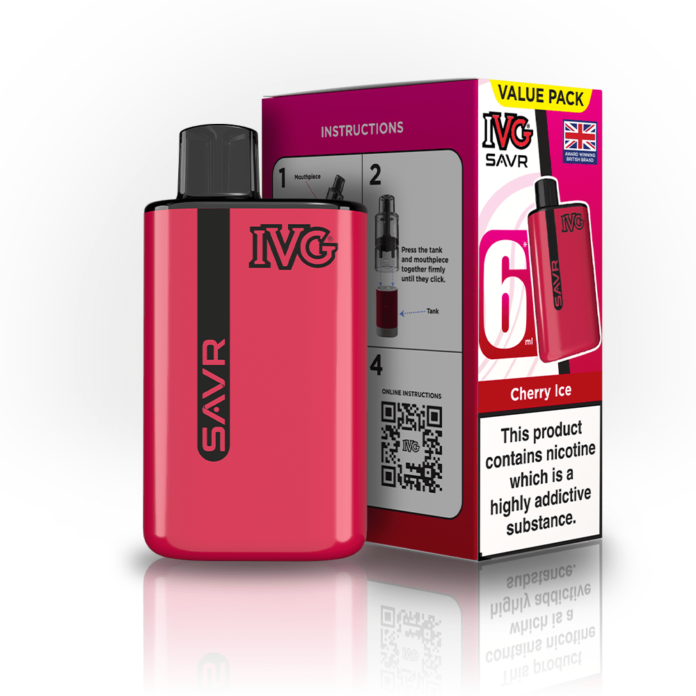 IVG SAVR 3000 Box Of 5 – Powerful Prefilled Pod Kit - HayatiProultraPlus25000