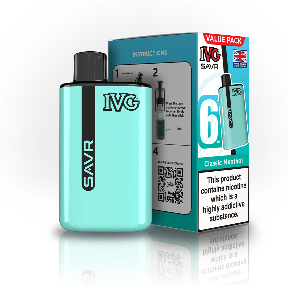 IVG SAVR 3000 Box Of 5 – Powerful Prefilled Pod Kit
