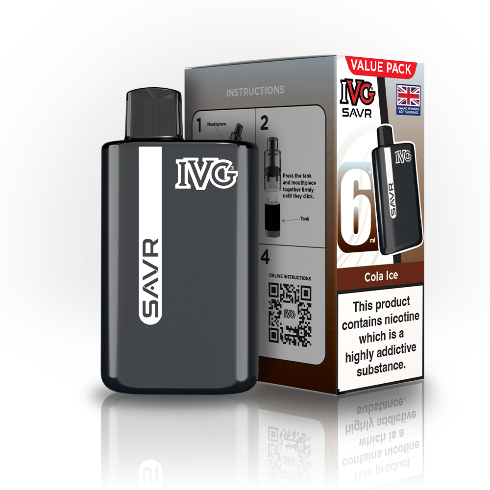 IVG SAVR 3000 Box Of 5 – Powerful Prefilled Pod Kit