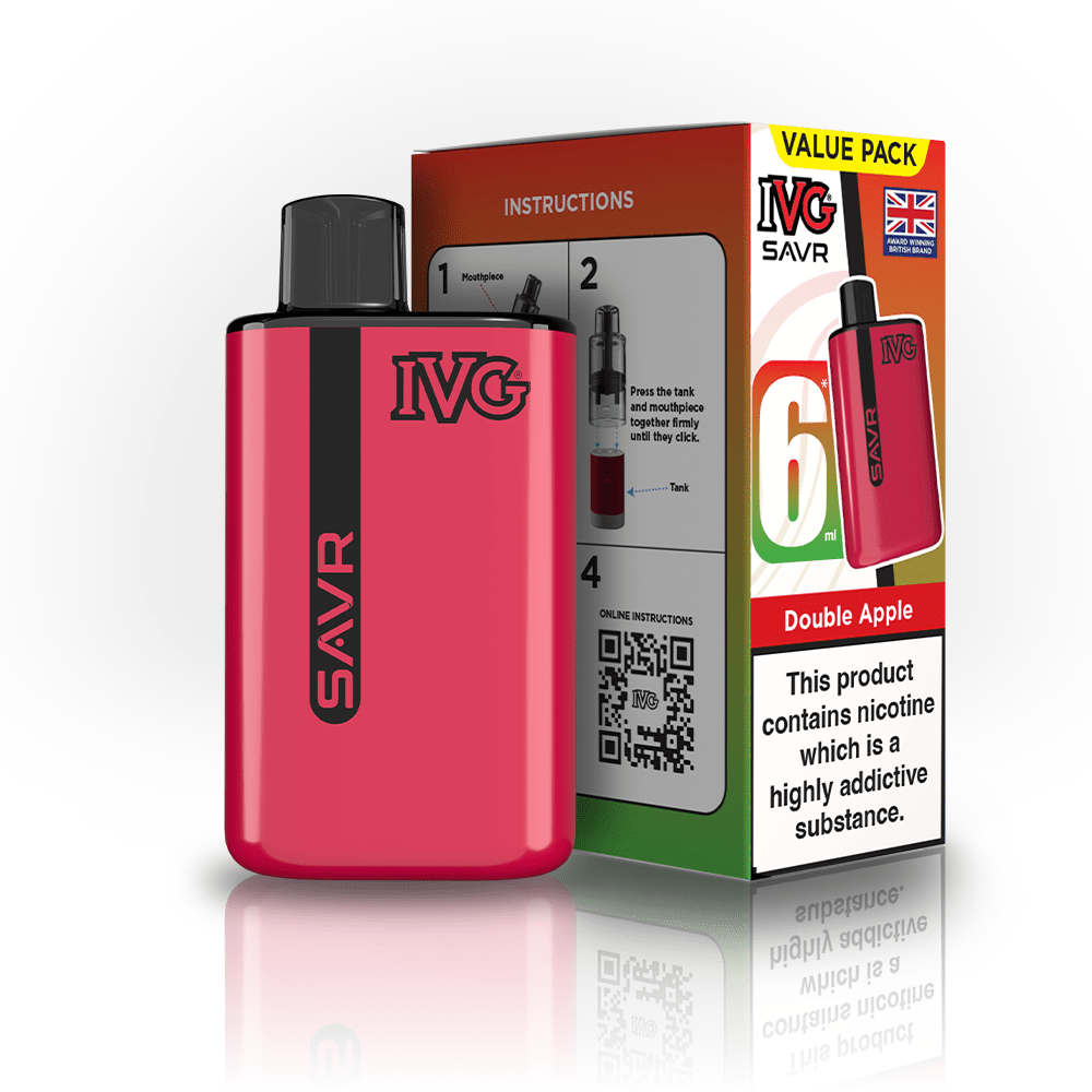 IVG SAVR 3000 Box Of 5 – Powerful Prefilled Pod Kit