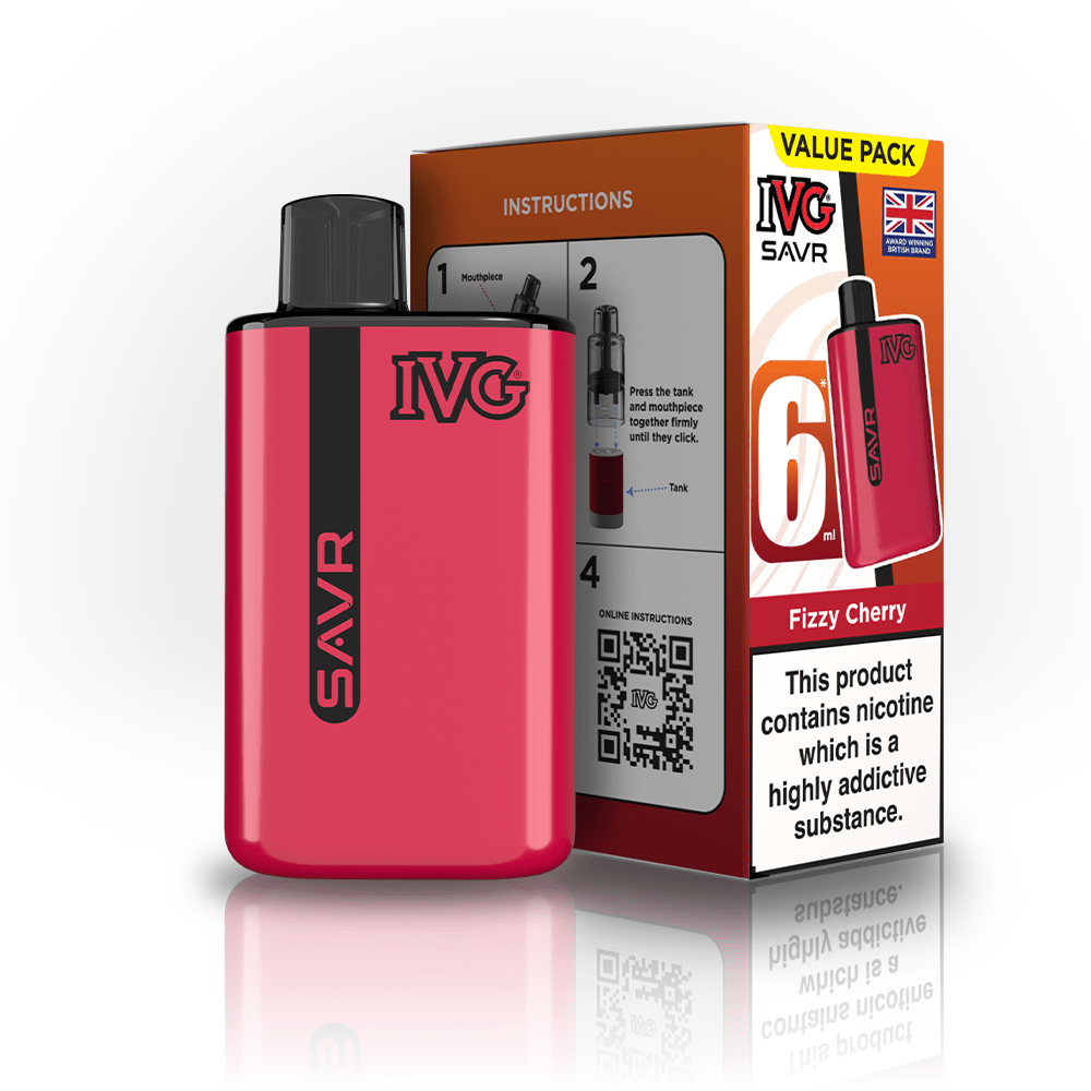 IVG SAVR 3000 Box Of 5 – Powerful Prefilled Pod Kit - HayatiProultraPlus25000