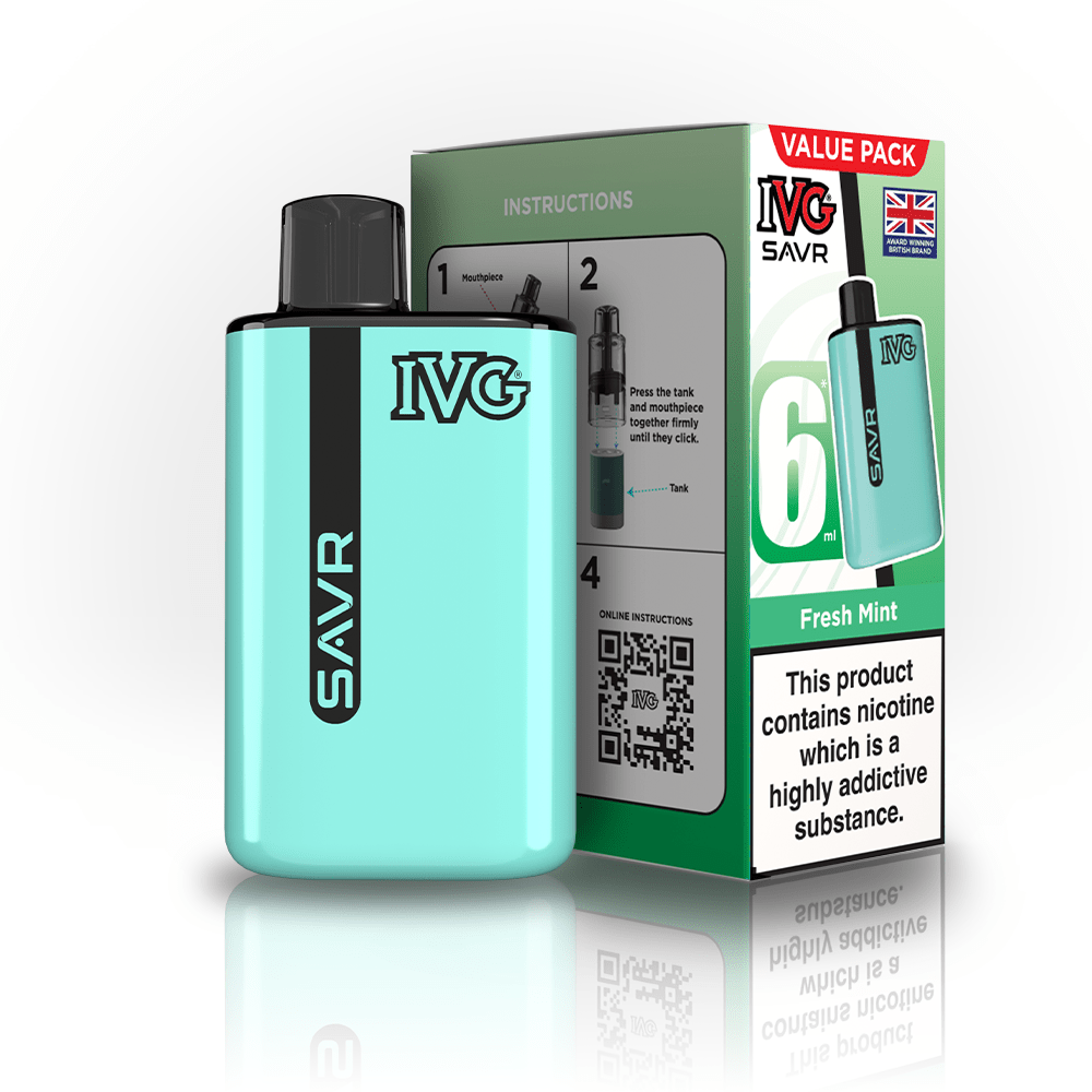 IVG SAVR 3000 Box Of 5 – Powerful Prefilled Pod Kit