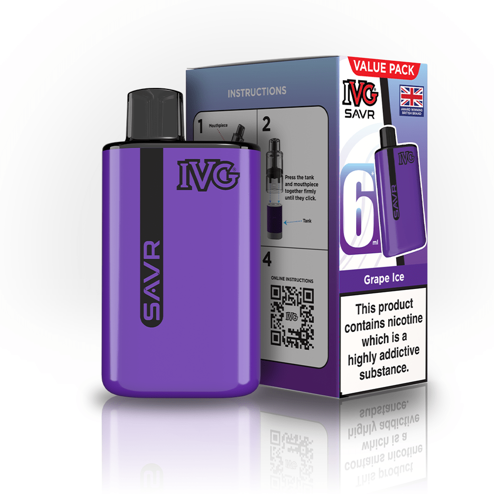 IVG SAVR 3000 Box Of 5 – Powerful Prefilled Pod Kit - HayatiProultraPlus25000