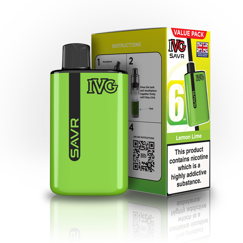 IVG SAVR 3000 Box Of 5 – Powerful Prefilled Pod Kit