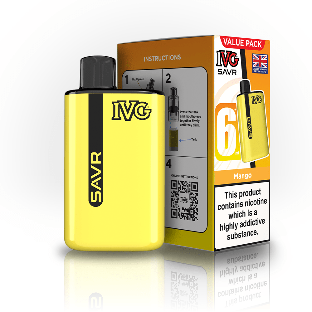 IVG SAVR 3000 Box Of 5 – Powerful Prefilled Pod Kit - HayatiProultraPlus25000