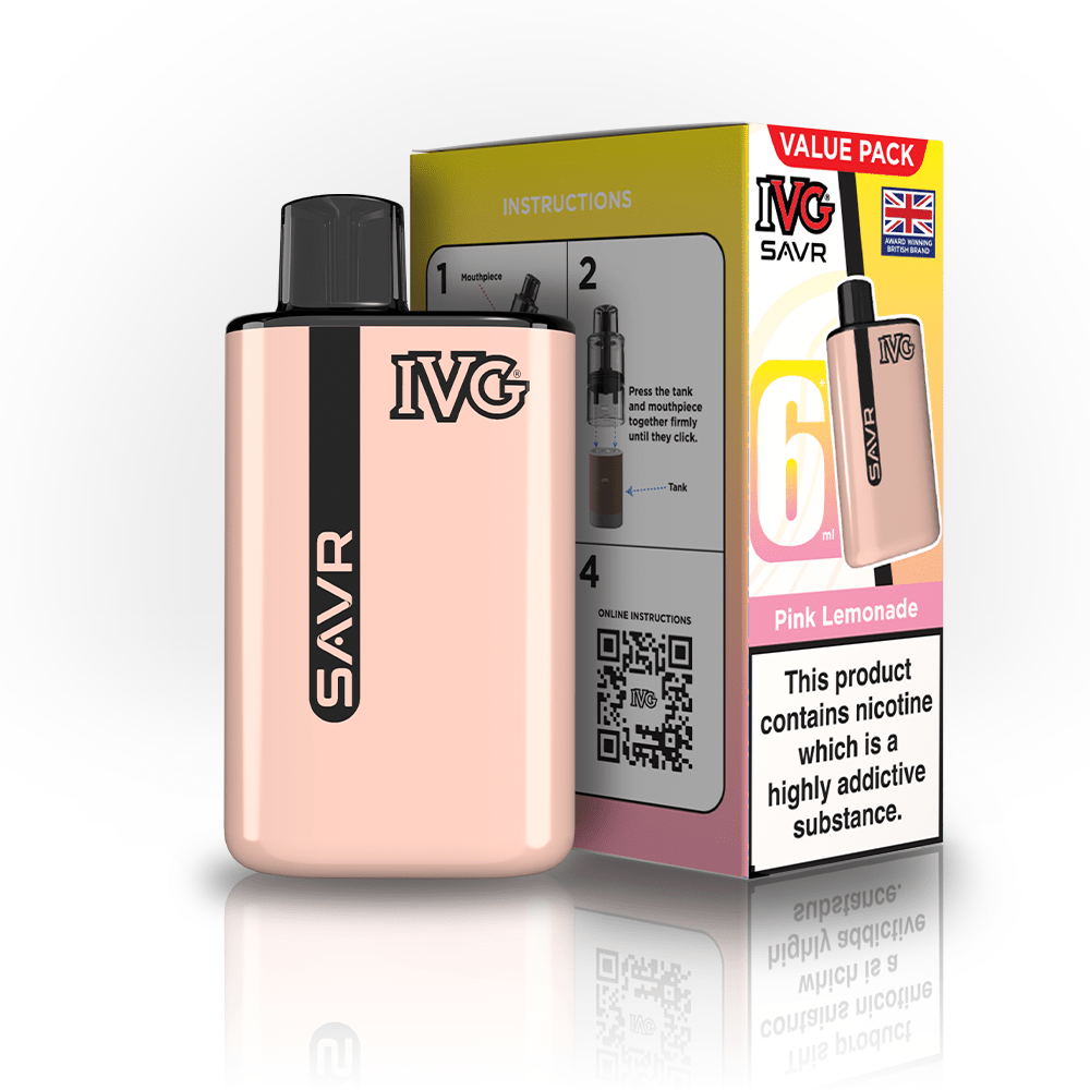 IVG SAVR 3000 Box Of 5 – Powerful Prefilled Pod Kit