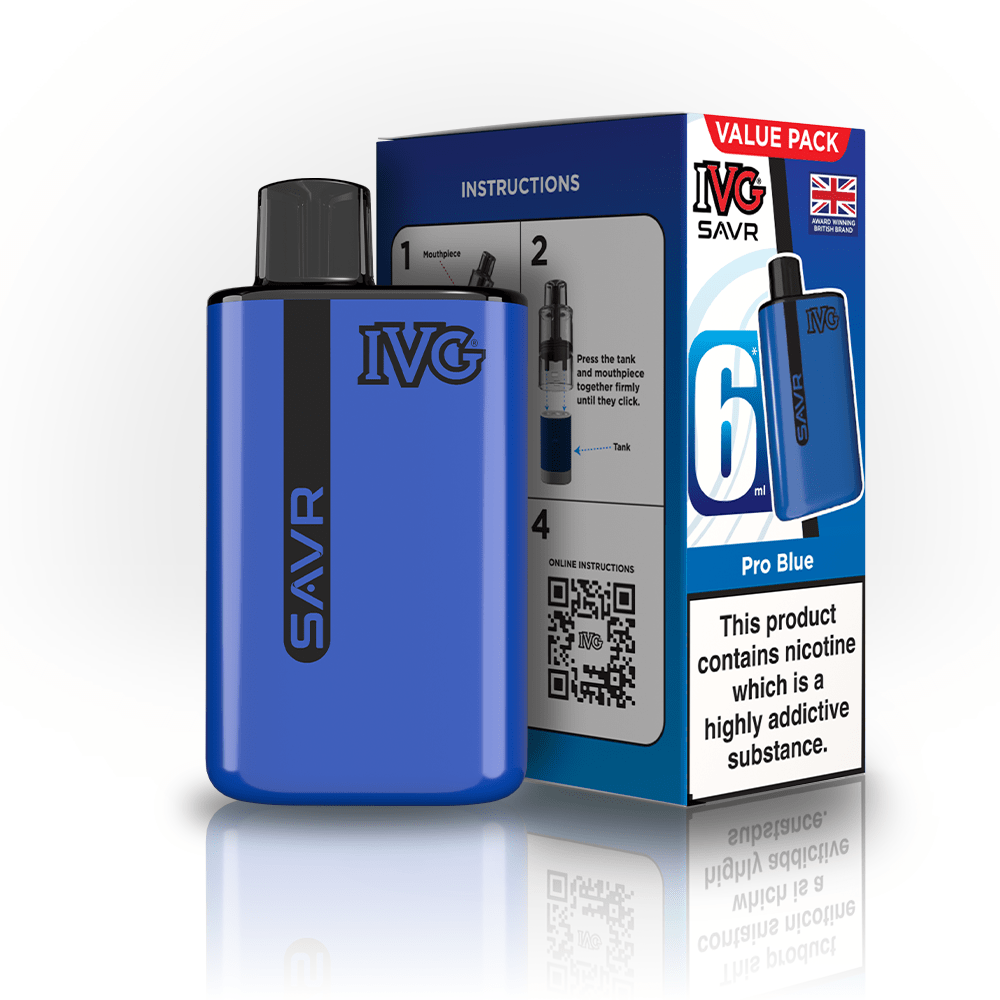 IVG SAVR 3000 Box Of 5 – Powerful Prefilled Pod Kit - HayatiProultraPlus25000