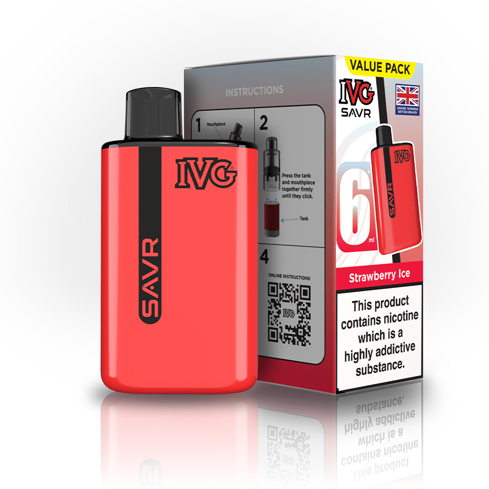 IVG SAVR 3000 Box Of 5 – Powerful Prefilled Pod Kit - HayatiProultraPlus25000