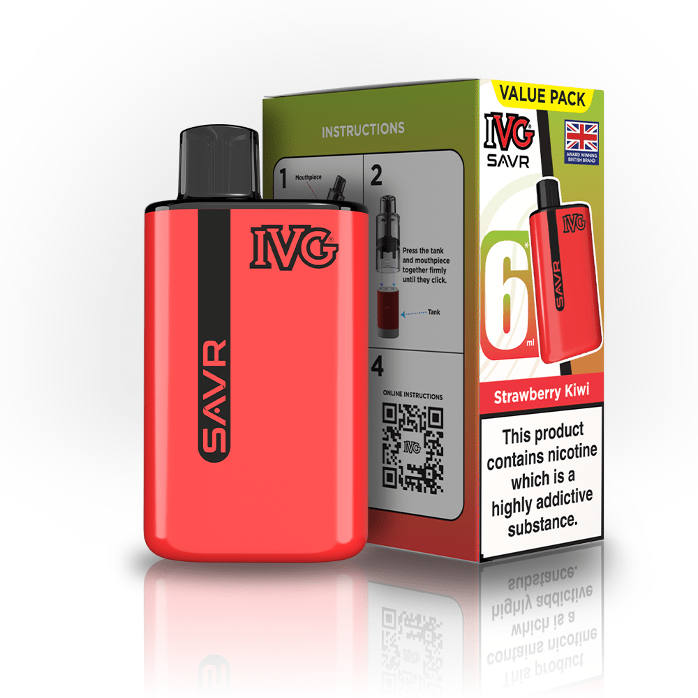 IVG SAVR 3000 Box Of 5 – Powerful Prefilled Pod Kit - HayatiProultraPlus25000