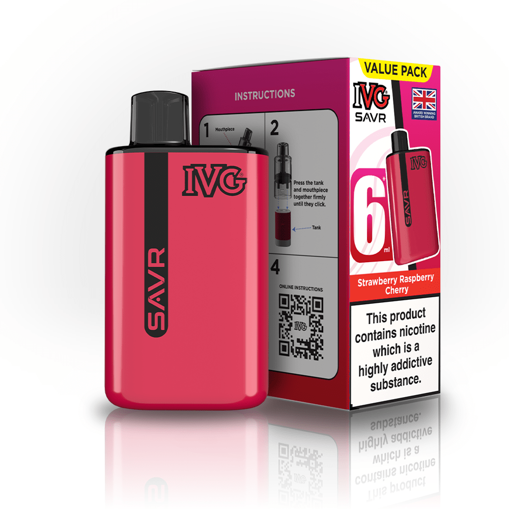 IVG SAVR 3000 Box Of 5 – Powerful Prefilled Pod Kit - HayatiProultraPlus25000