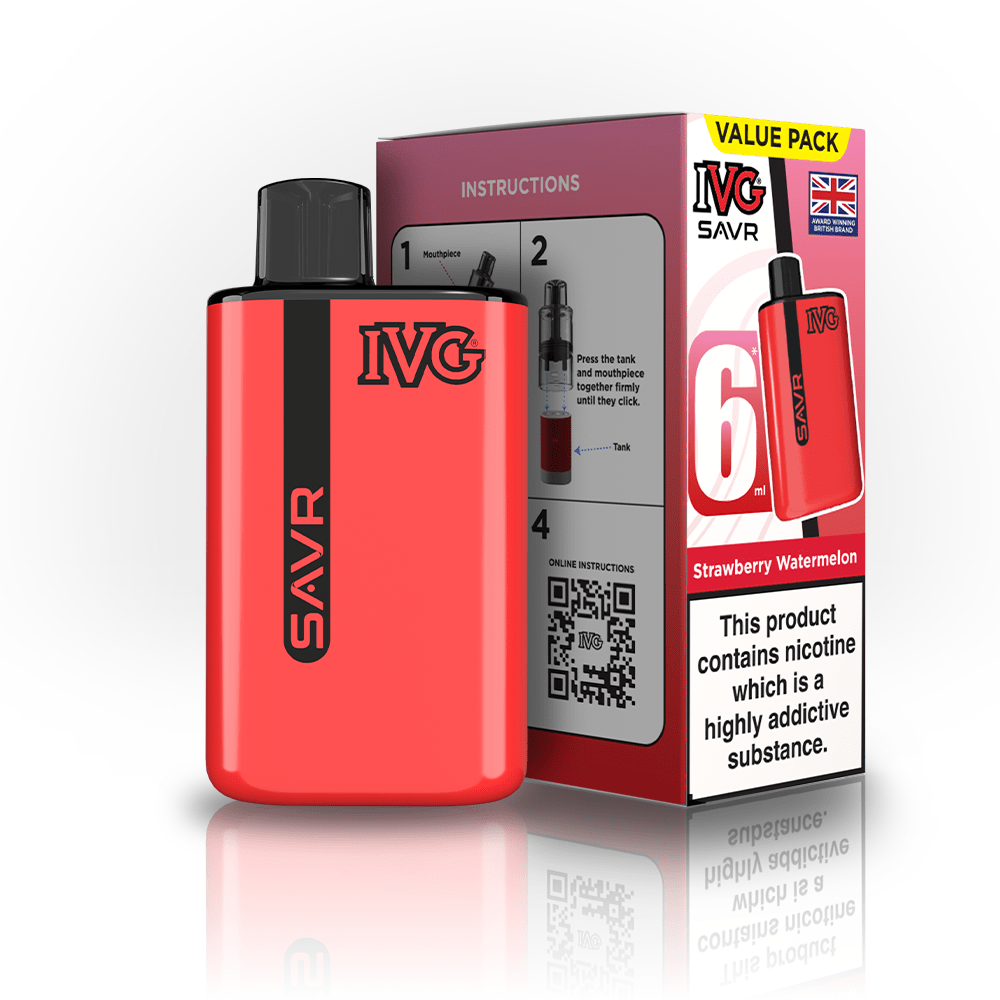 IVG SAVR 3000 Box Of 5 – Powerful Prefilled Pod Kit - HayatiProultraPlus25000