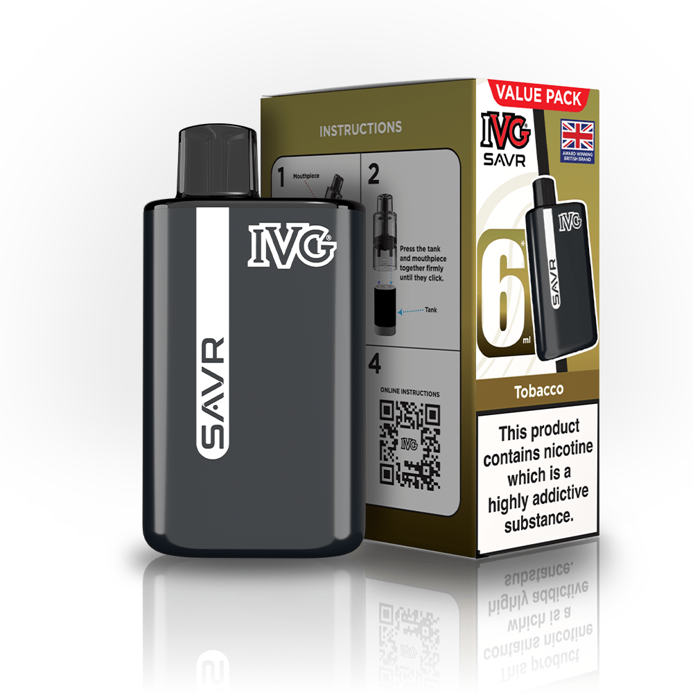 IVG SAVR 3000 Box Of 5 – Powerful Prefilled Pod Kit - HayatiProultraPlus25000